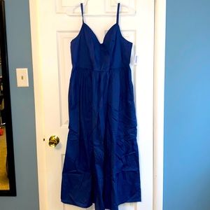 Blue Old Navy dress with pockets